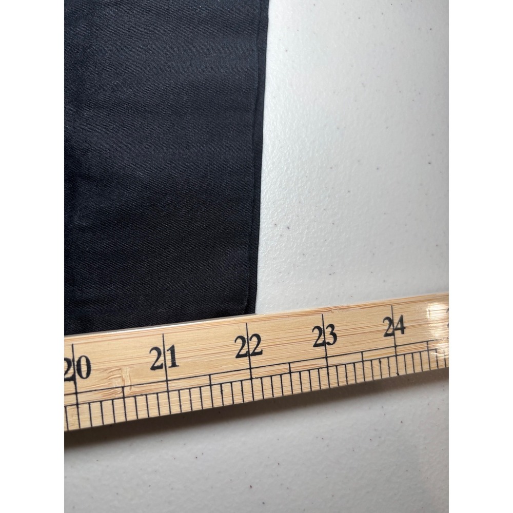 Talbots Perfect Crop Pant Black 20WP Plus Petite Cotton Stretch Chino Cropped - Picture 8 of 9